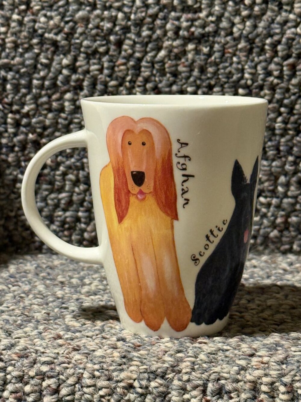 Vintage Walkies Dog Mug By Roy Kirkham 2001 Like New - Picture 7 of 7